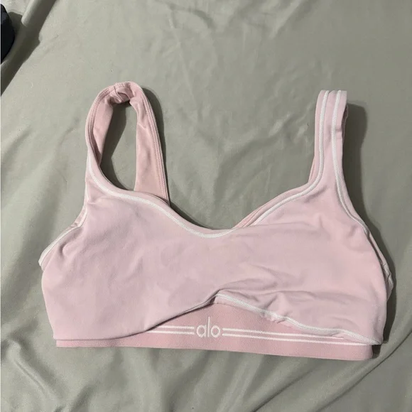 ALO Yoga Airbrush heart throb bra - Picture 1 of 4